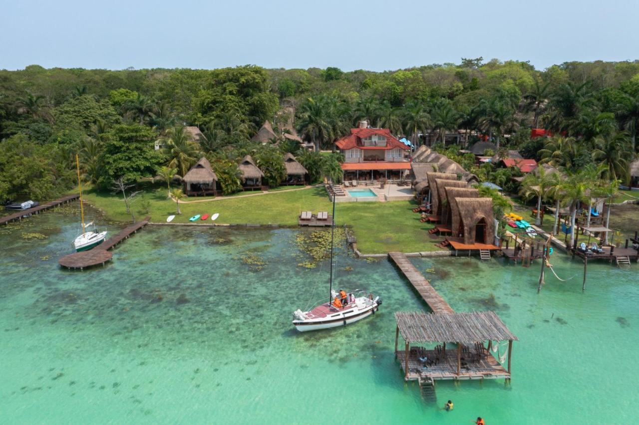 Hotel CasaBakal - A pie de Laguna - Bacalar Exterior foto