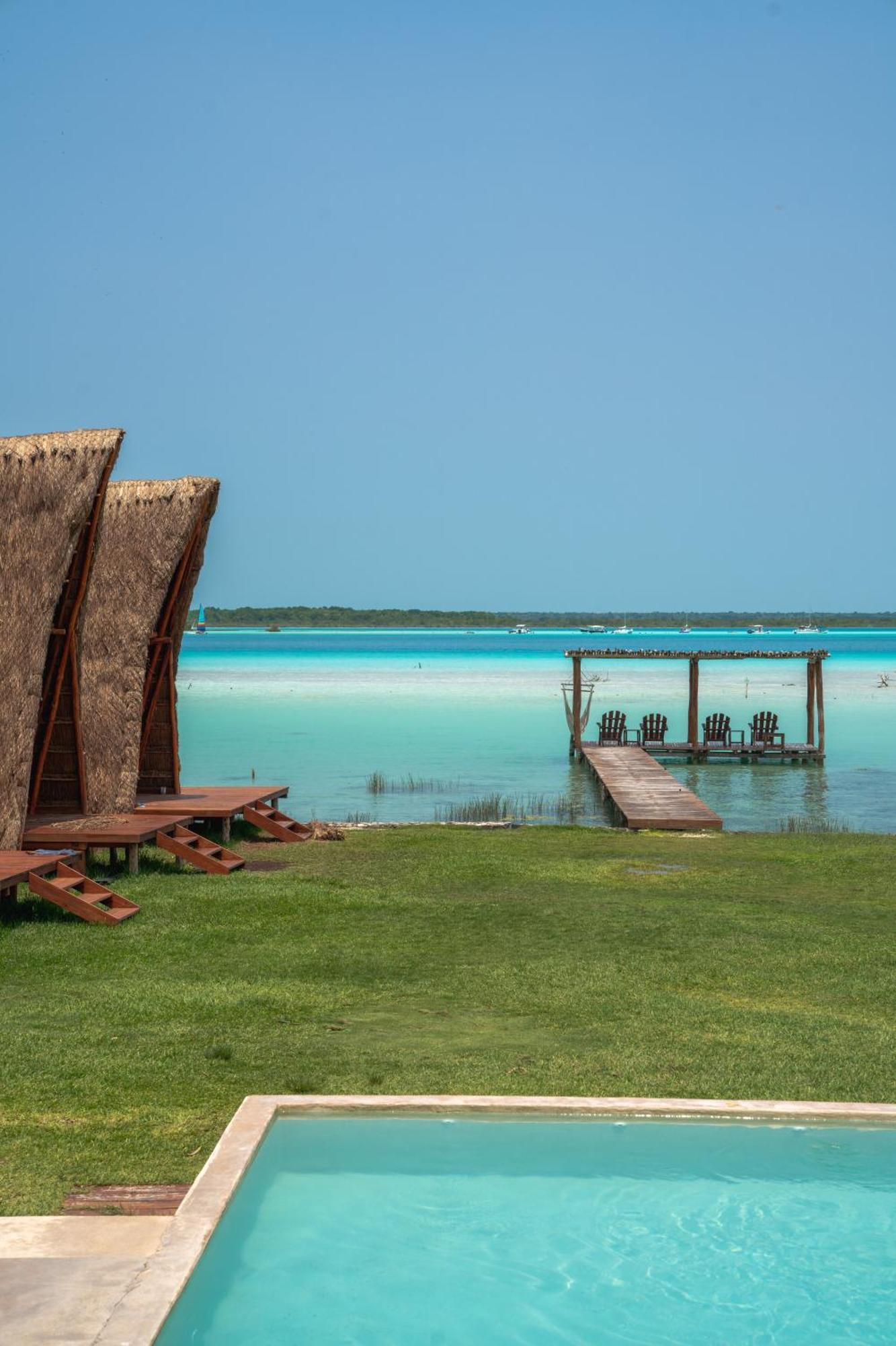 Hotel CasaBakal - A pie de Laguna - Bacalar Exterior foto